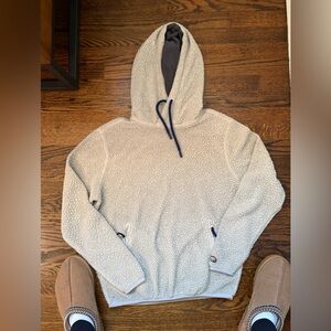 Chubbies Cream Sherpa Hoodie